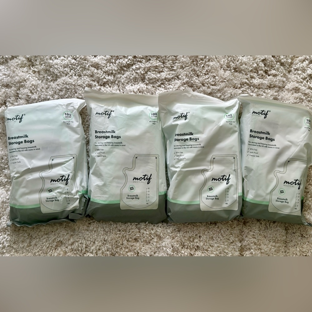 Motif Breastmilk Storage Bags 400ct